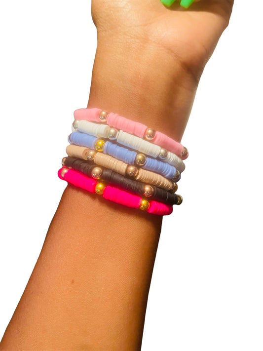 Boho Heishi Bracelets