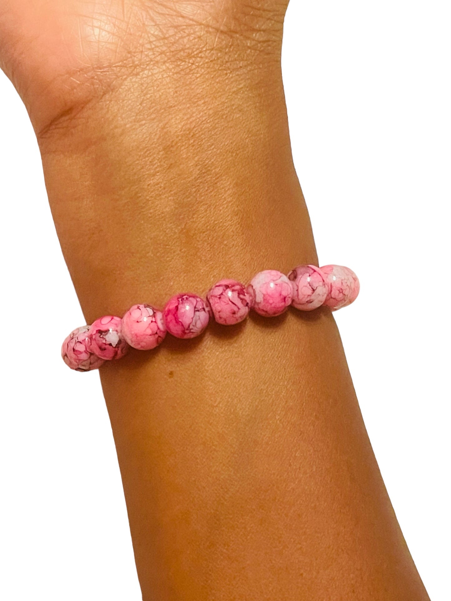 Rosè Beaded Bracelet