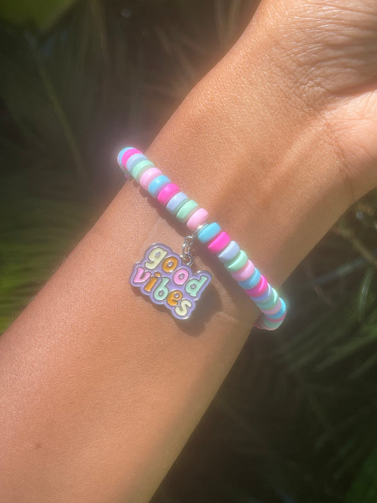 Good Vibes Charm Bracelet