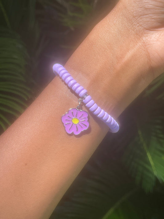 Flower Charm Bracelet